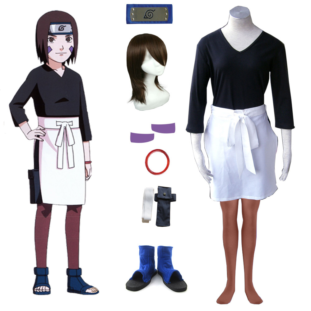 火影忍者疾风传野原琳动漫cosplay女装现货/假发鞋子另购
