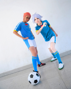 闪电十一人闪电日本代表队夏装足球服Cosplay男装现货/鞋子另购