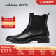 切尔西短靴英伦风时装 ECCO爱步女鞋 2025秋冬百搭时尚 皮靴266503