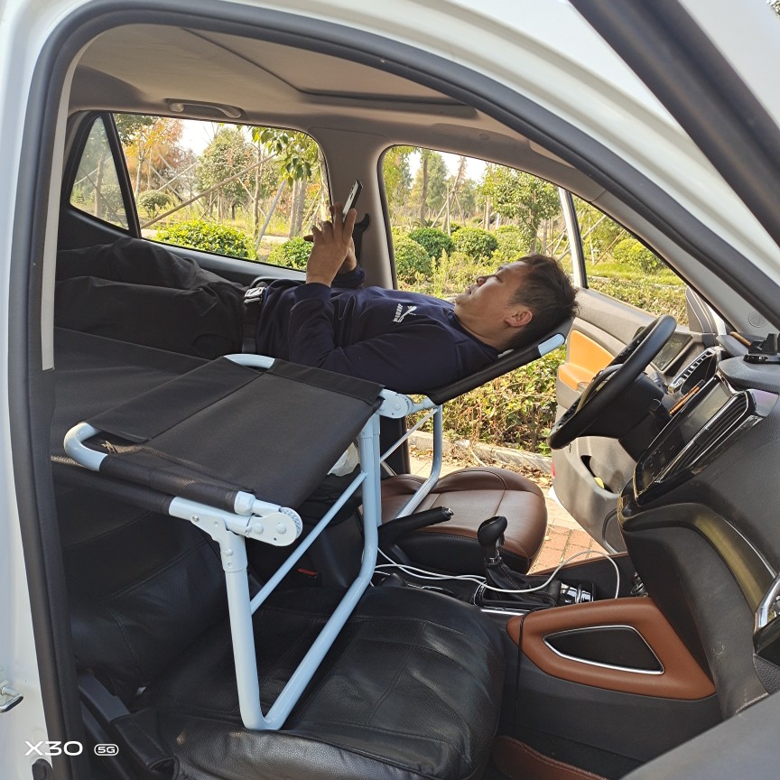 汽车折叠床 非充气 户外旅行车内睡觉备用神器野外旅行车内都用床