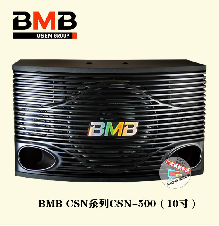BMB CSN-500 单10寸音箱会议室KTV卡拉OK音箱BMB卡包音箱