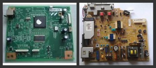 HP惠普M1005主板HP1005主板USB接口打印板 电源板高压供电板
