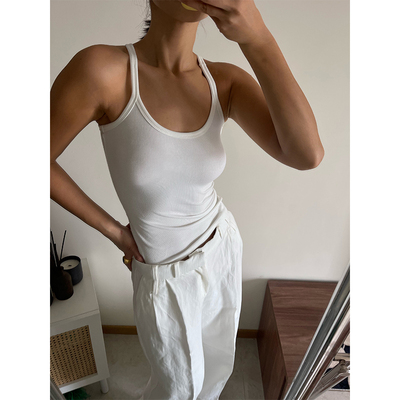 VanessaLab吊带修身背心