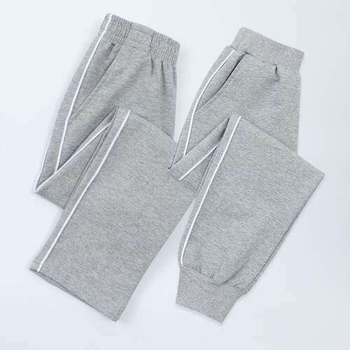一条杠校服长裤运动裤童装裤子