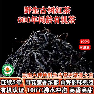 稀缺原始森林600年树龄野生古树红茶云南特级有机红茶正品袋装