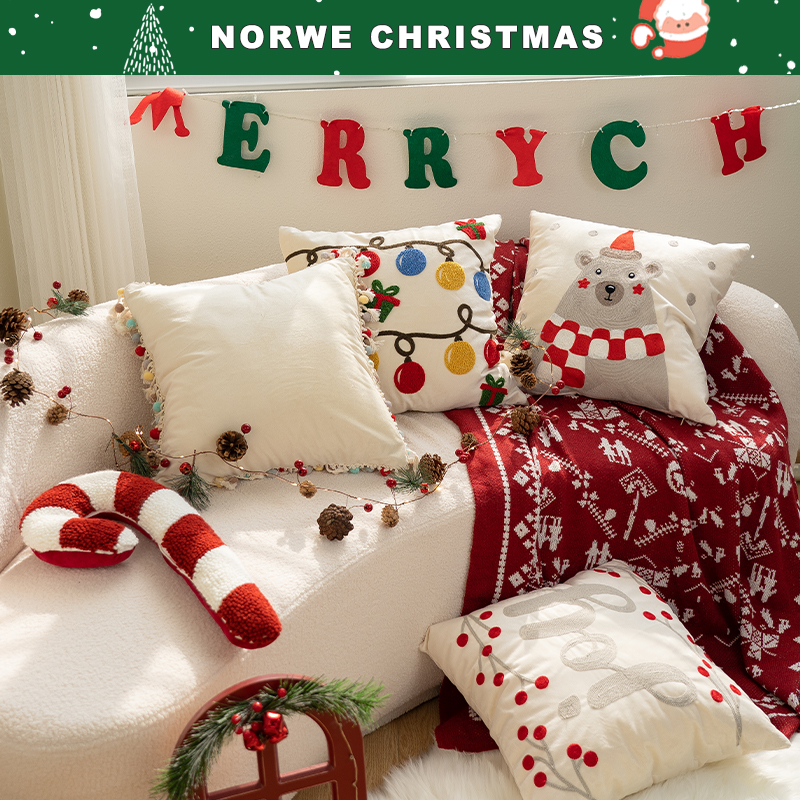 NORWEpp棉圣诞节日软糯手感新品