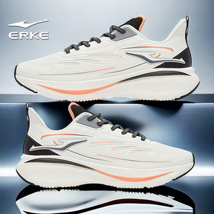 软底耐磨减震运动鞋 鸿星尔克男鞋 皮面防水运动休闲鞋 男士 秋冬新款