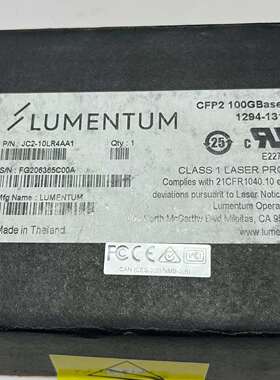 维修100G CFP2光模块 LUMENTUM 100GBase议价
