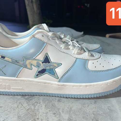 维修【Kaws款】Bape Sta 北卡蓝客制星星板议价