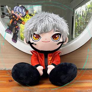 apex周边瓦尔基里玩偶apex英雄周边瓦鸡公仔瓦基毛绒棉花娃娃滋崩