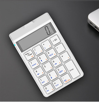 USB有线财务会计充电键盘显示屏计算器桑瑞得蓝牙无线数字小键盘