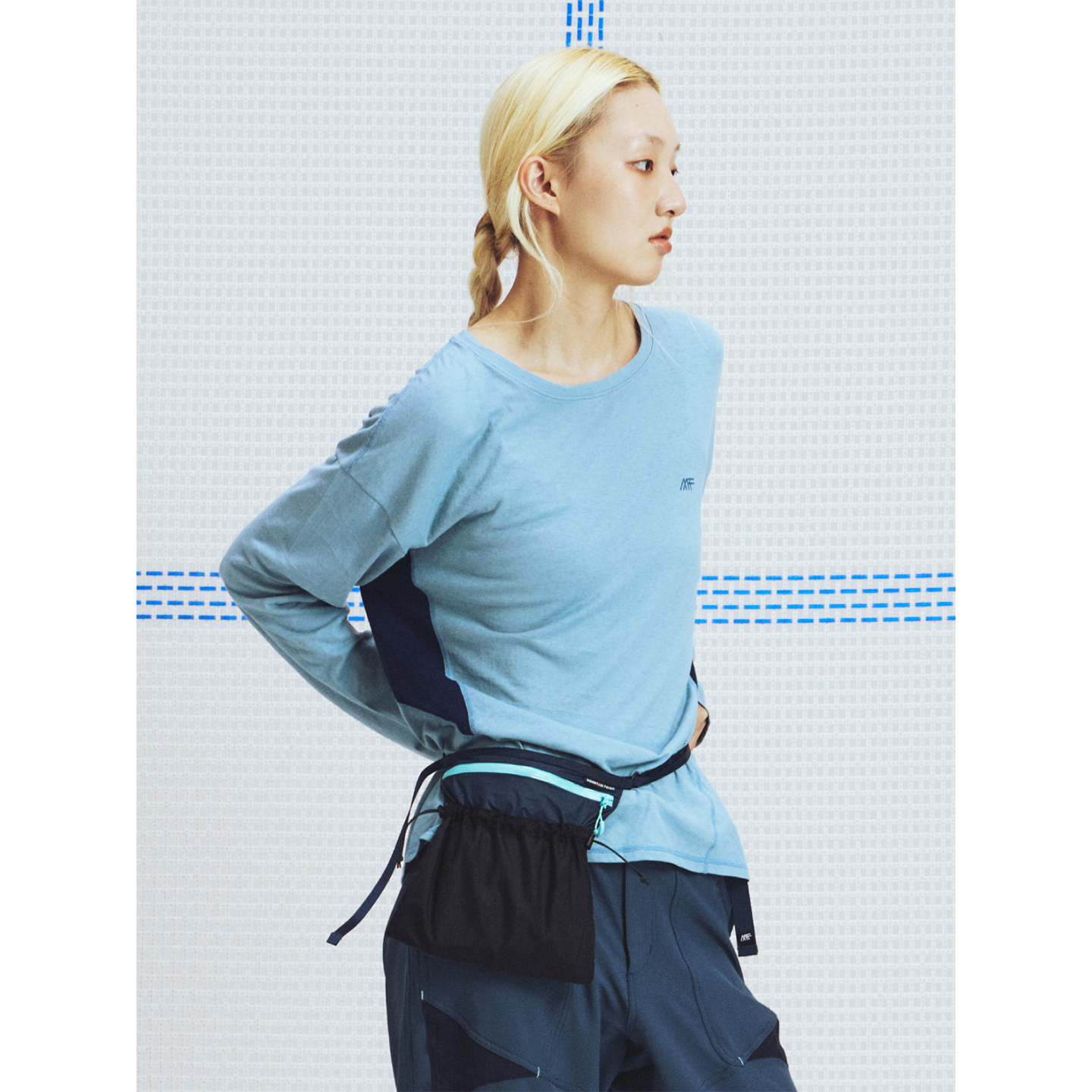 高山热棉麻混纺轻量排汗长袖