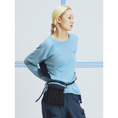 高山热棉麻混纺轻量排汗长袖