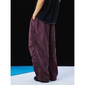 SS25 抗撕裂哑光面料 弯刀廓形 MOUNTAINFEVER 速干多袋伞兵裤