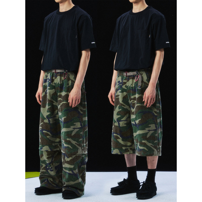 高山热290G重磅腰带调节拆卸裤脚