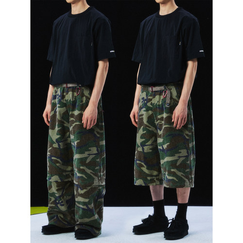 高山热290G重磅腰带调节拆卸裤脚