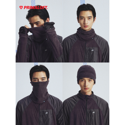 高山热P棉保暖轻量抓绒三用冷帽