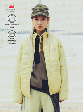 MOUNTAINFEVER AW25 20D尼龙 3M新雪丽再生棉 六袋 双面穿棉服