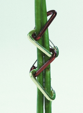 MOUNTAINFEVER x Ticket To The Moon联名 镭射LOGO 轻量登山扣