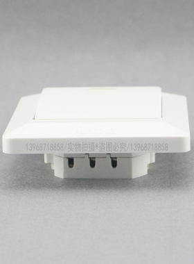 欧标舱室开关KG116PF暗装单联250V16A防护等级IP20 JXN-6底盒海星