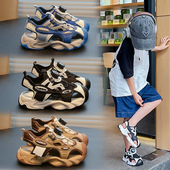 夏季 儿童凉鞋 男童2025新款 男孩包头沙滩凉拖中大童软底防滑潮夏天