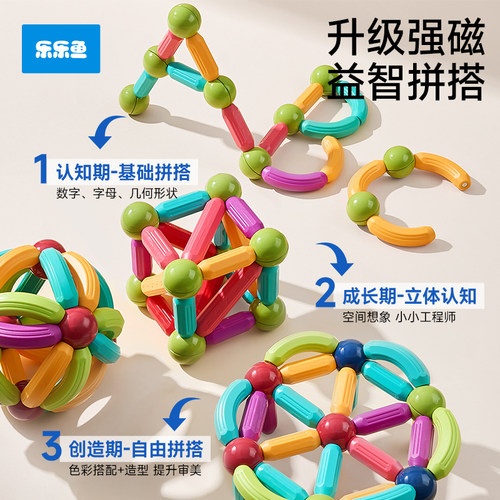 ⭐益智玩具top百变磁力棒