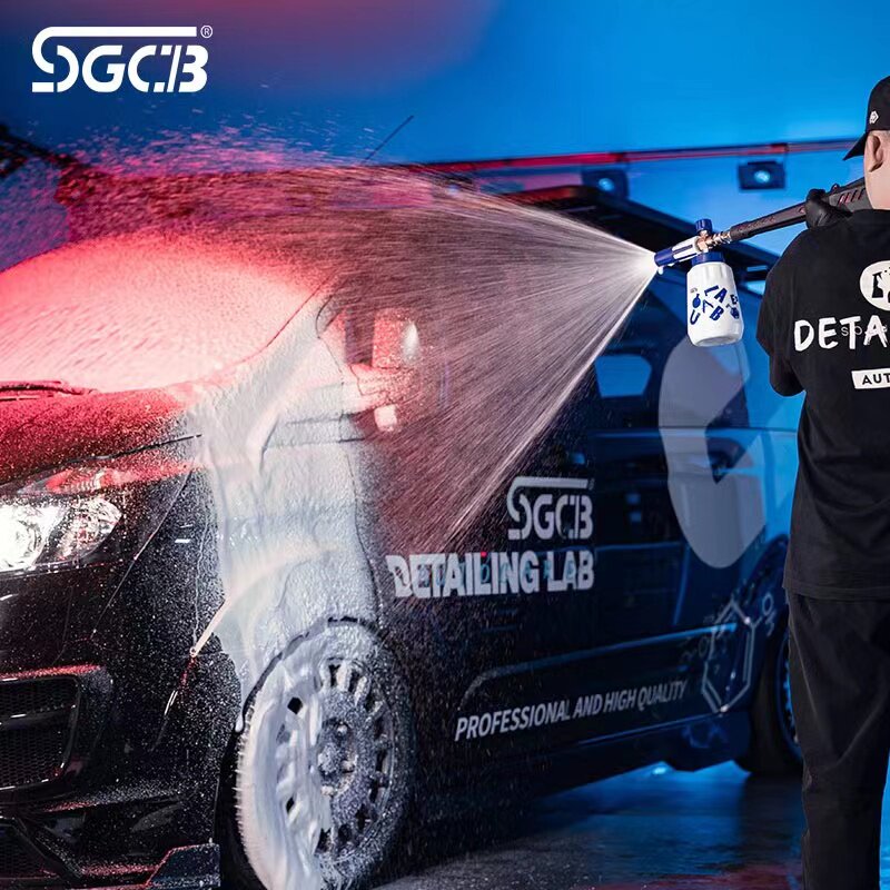 SGCB新格PA壶洗车泡沫喷壶高压水枪洗车机PA泡沫壶发泡壶雪花喷枪