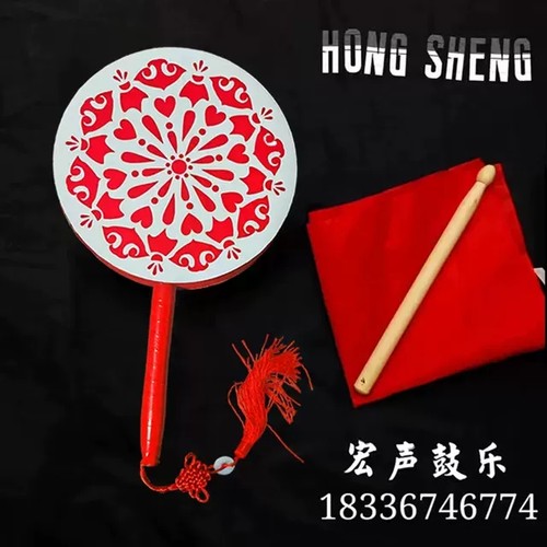 木质20cm23cm25cm舞蹈女儿鼓鼓