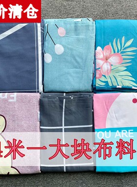 特价4米大块布遮盖防灰尘布罩布遮灰布沙发布遮挡窗帘布隔房布料