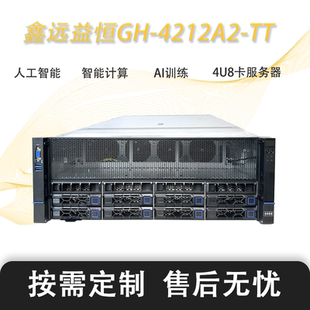 鑫远益恒GH TT人工智能AI训练服务器4U8卡AMD系列 4212A2