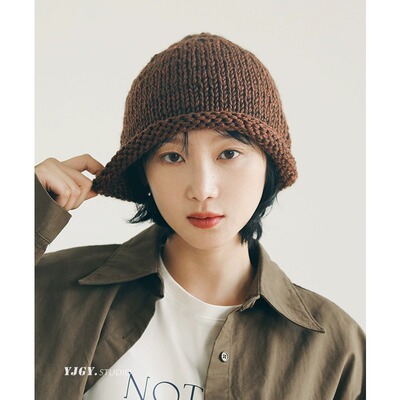 CoorKeva毛线帽秋冬保暖针织女