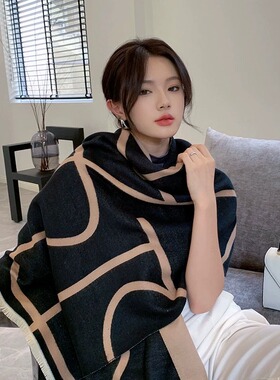 CoorKeva羊绒围巾女外搭送女友