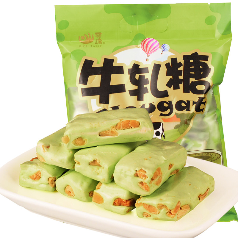 Zero interest Nougat 4 manual Matcha marry candy Special purchases for the Spring Festival children food bulk Big gift bagin the Snacks/Nuts/Specialty , Sweets and snacks/Jelly/Pudding , Candy  category - from Buy2taobao.com to provide professional Taobao agent buy service