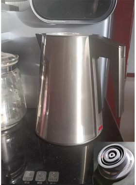 茶吧机烧水壶 G61-01加热壶304不锈钢双层防烫泡茶开水壶