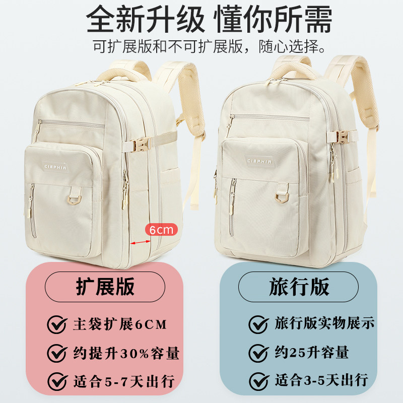 Youwang Women's Travel Backpack Lightweight Multifunctional Large Capacity Carry-On Bag For Business Trips And Short Trips - Thumbnail 4