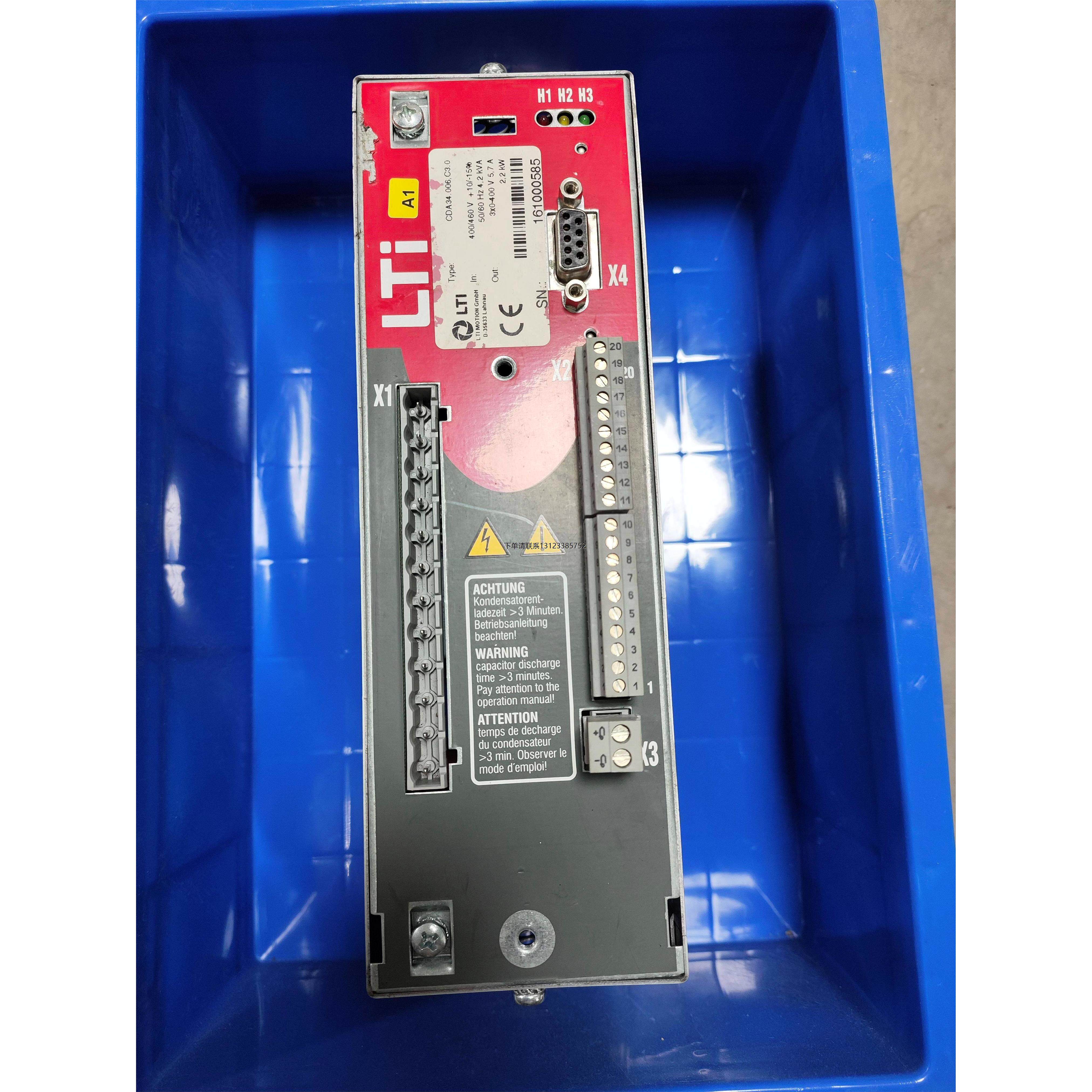 询价CDA34.006.C3.0路斯特LTI驱动器原装拆机包好测试好保修三个