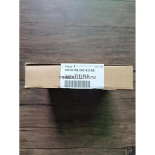询价全新原装未拆封 菲尼克斯 2741668 ASI IO ME DIO 4/3 AB 询