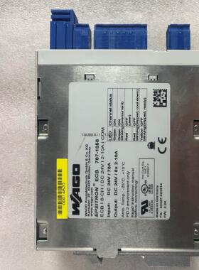 询价WAGO ECB I8-CH I DC 24V 787-1668 模块全新原装询价议价