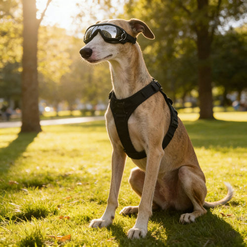 灵缇专用狗狗墨镜小型犬眼镜防风镜宠物小狗护目镜外出用品防风沙
