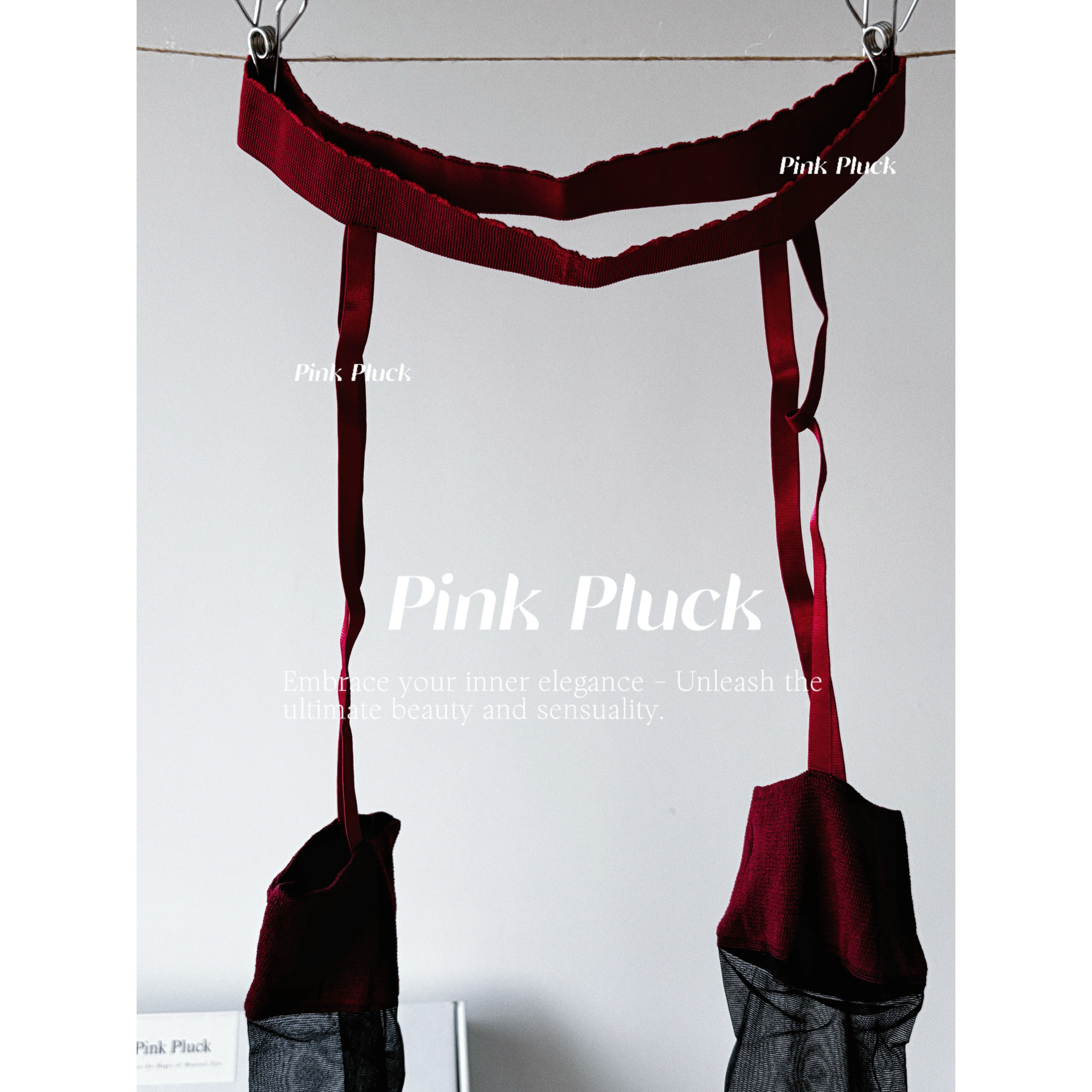 Pink Pluck*蕾丝幻想 优质版性感蕾丝吊带袜女薄款丝袜防滑美腿袜