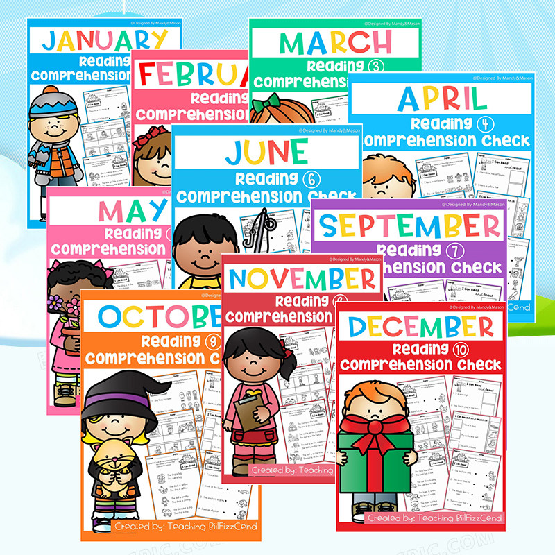 国外小学英语阅读理解全年分级短文reading comprehension check