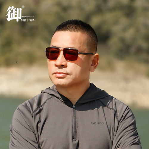 2023新品御牌D2102大红鹰青铜增晰看漂快准狠钓鱼眼镜偏光太阳镜