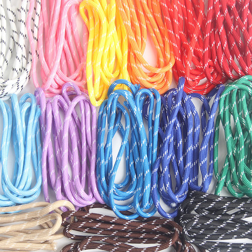 5mm彩色涤纶绳子韩系风编织绳