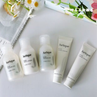 Jurlique茱莉蔻玫瑰身体乳30沐浴露30ml*2护手霜15ml*2小样套