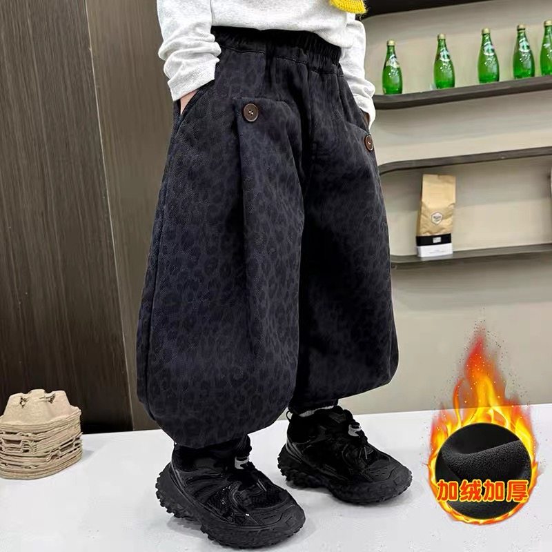 男童裤子秋冬款加绒儿童痞帅裤子2025新款宝宝冬季长裤男孩灯笼裤,童装/婴儿装/亲子装,裤子,淘宝优惠券,粉丝福利购,淘宝优惠卷