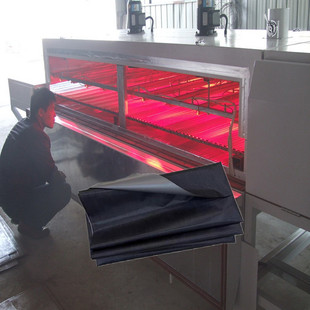 单面银遮光布UV实验室暗室挡光布防辐射防紫外线耐高温三防布通用