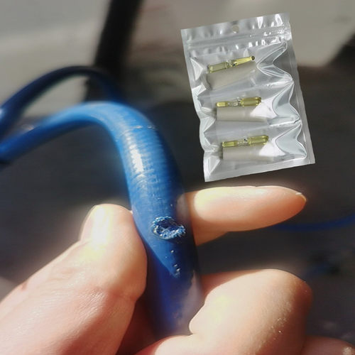 洗车机高压水枪水管漏水修补胶水