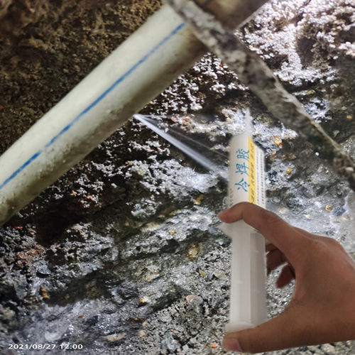 PE管专用胶水PPR热熔管破裂漏水