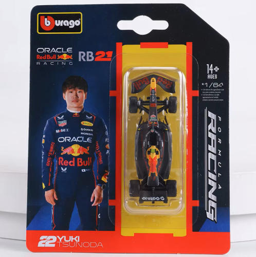 比美高F1挂卡1:64方程式赛车模型红牛RB21法拉利 奔驰 迈凯伦车队