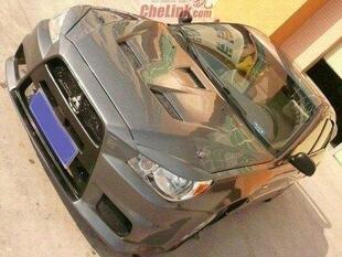 适用于东南三菱蓝瑟改装 件前后杠侧裙灯眉机盖尾翼EVO10大小包围